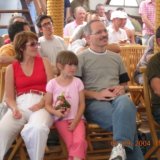 084 The Erenburg family: Olga, Eva, Mark (Yoel Aloni at the right)