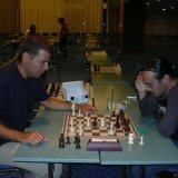 53 Themis Argirakopoulos plays a friendly match against Yiannis Fougiaxis