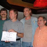 08 Thomas Maeder, Hans Gruber, bernd ellinghoven, Hans Peter Rehm with their 1 HM Tzuica tourney diploma